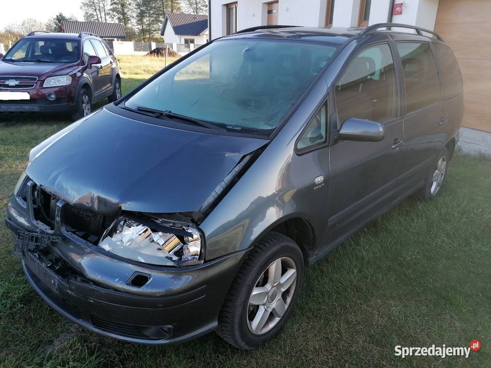 Seat Alhambra 18T 2007 gaz uszkodzony Prądocin