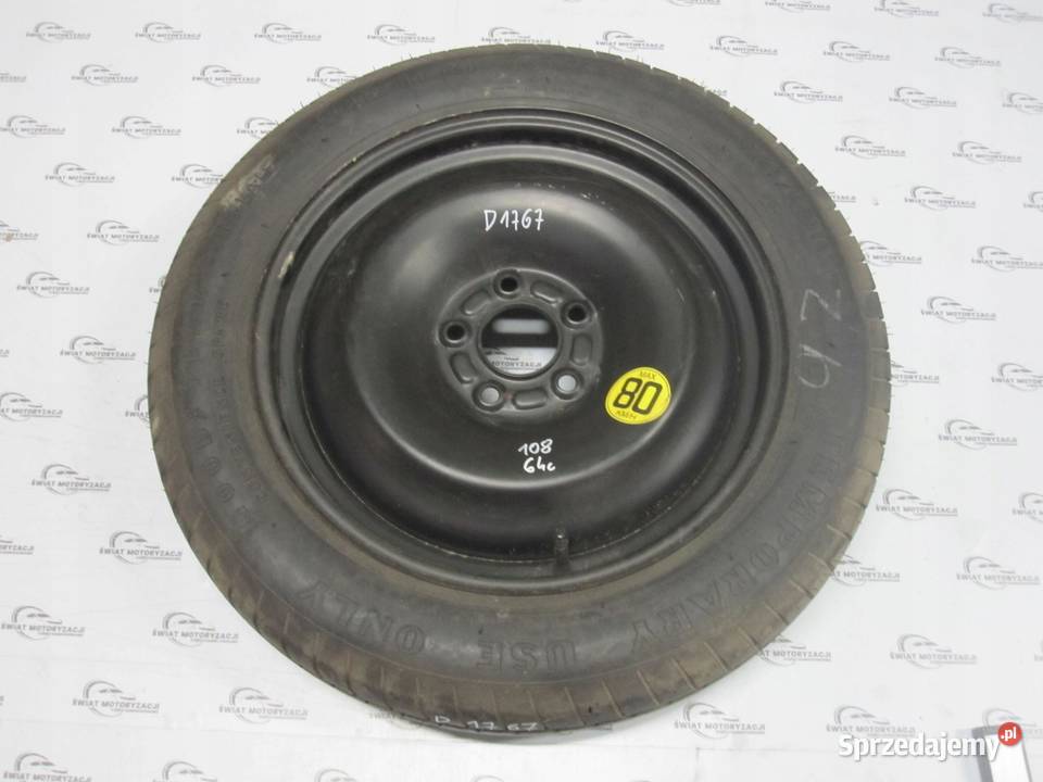FORD VOLVO koło dojazdowe 1258516 99M 5x108 Koła dojazdowe