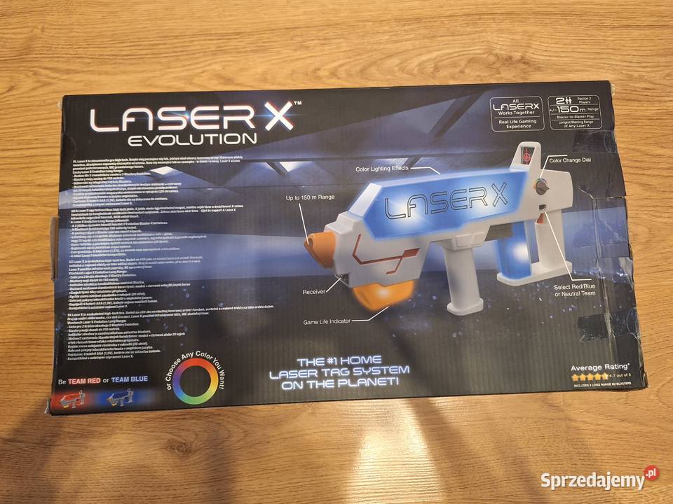 NOWY LaserX EvolutionLong Range pistolety na Warszawa