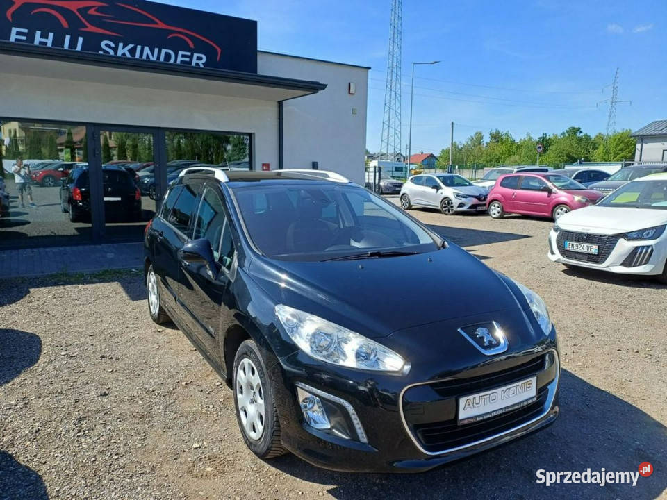 Peugeot 308 PanoramaGrzaneFoteleBEZWYPADKOWY czujnik parkowania Samochody osobowe