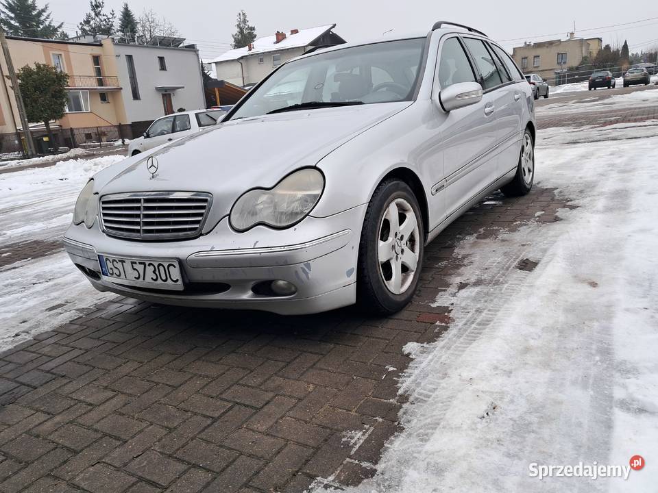 Mercedes W203 27 cdi 170 elektrycznie ustawiane fotele Starogard Gdański