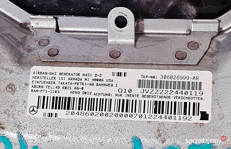AIRBAG MERCEDES W 204 Nawra