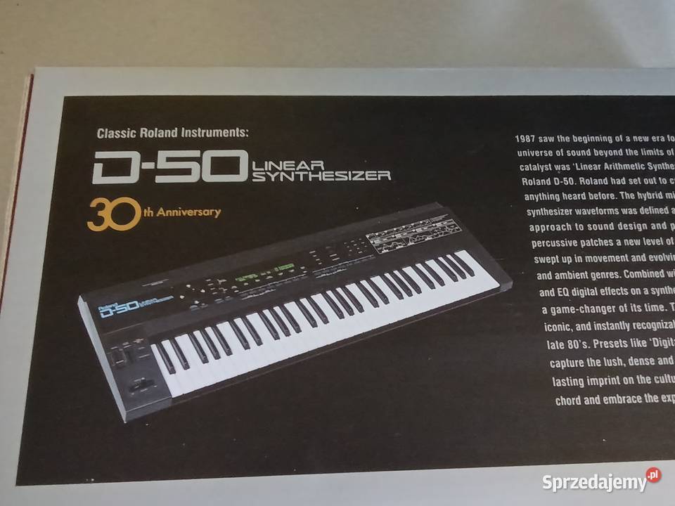 Syntezator Roland D05 Boutique Roland D50 Instrumenty klawiszowe i MIDI łódzkie Ozorków
