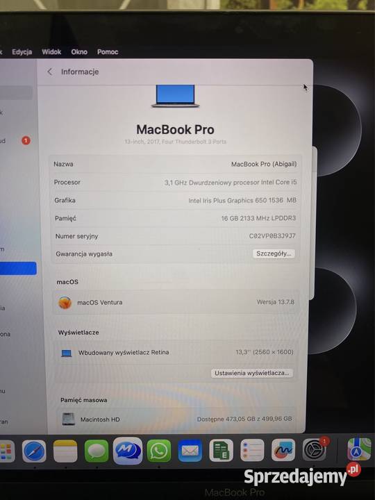 MacBookPro2017 applemouse Siedlce