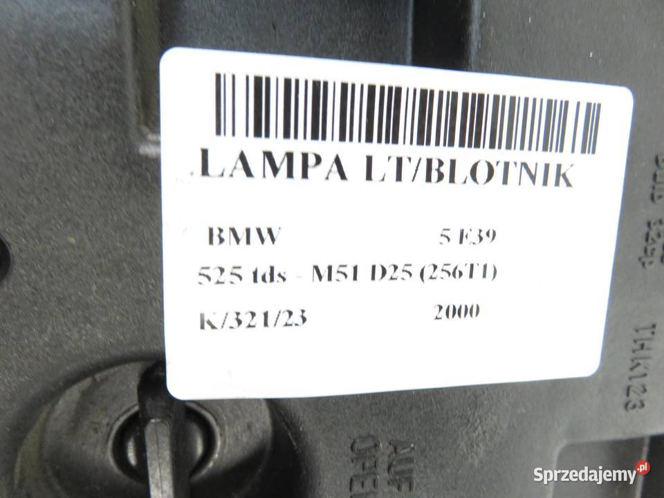 LAMPA LEWA TYLNA BMW 5 E39 SEDAN