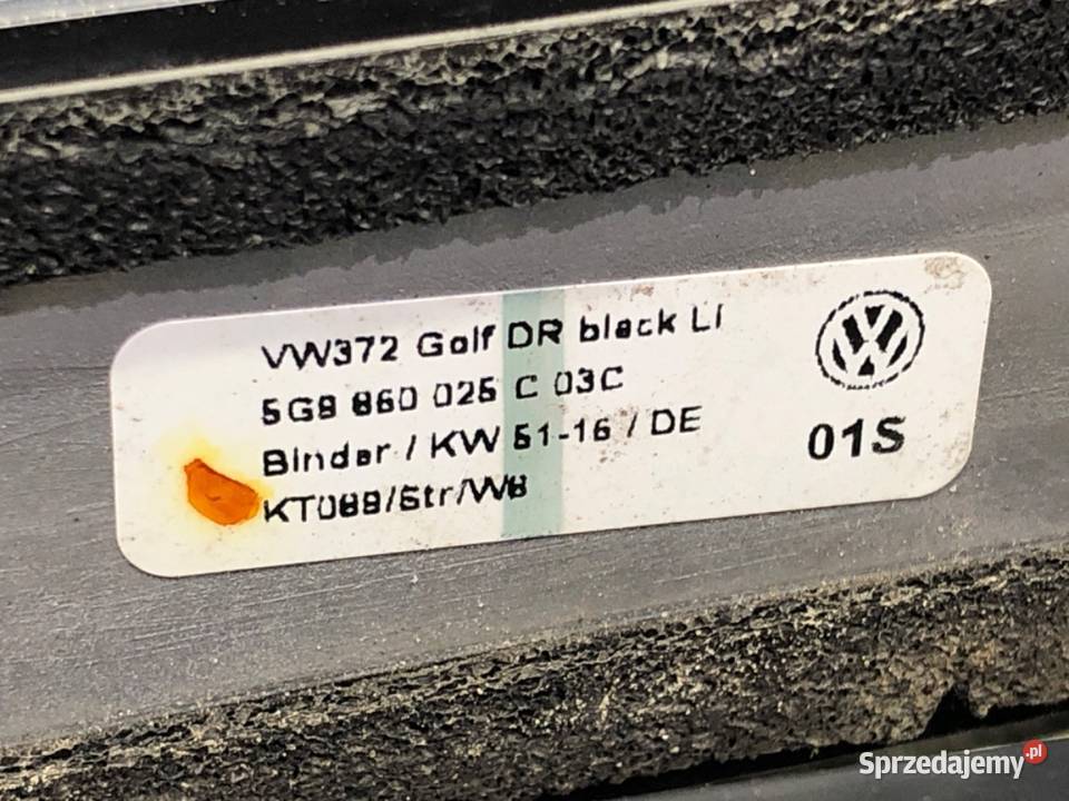 RELINGI DACHOWE VW GOLF VII Kombi 5G9860025C