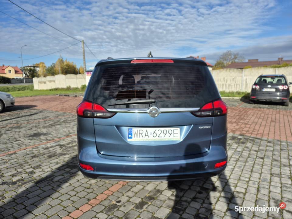 Opel Zafira 16 Cdti ogłoszenie prywatne diesel Maków