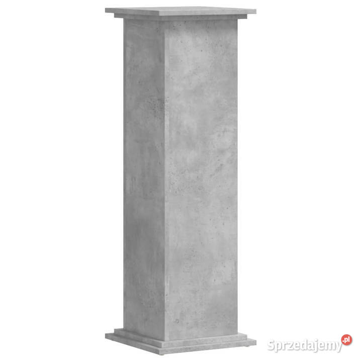 Stojak na rośliny szarość betonu 33x33x100 Warszawa