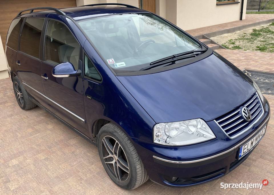 VW Sharan I Trendline 2010 18T 150 benzynalpg nieuszkodzony Łódź
