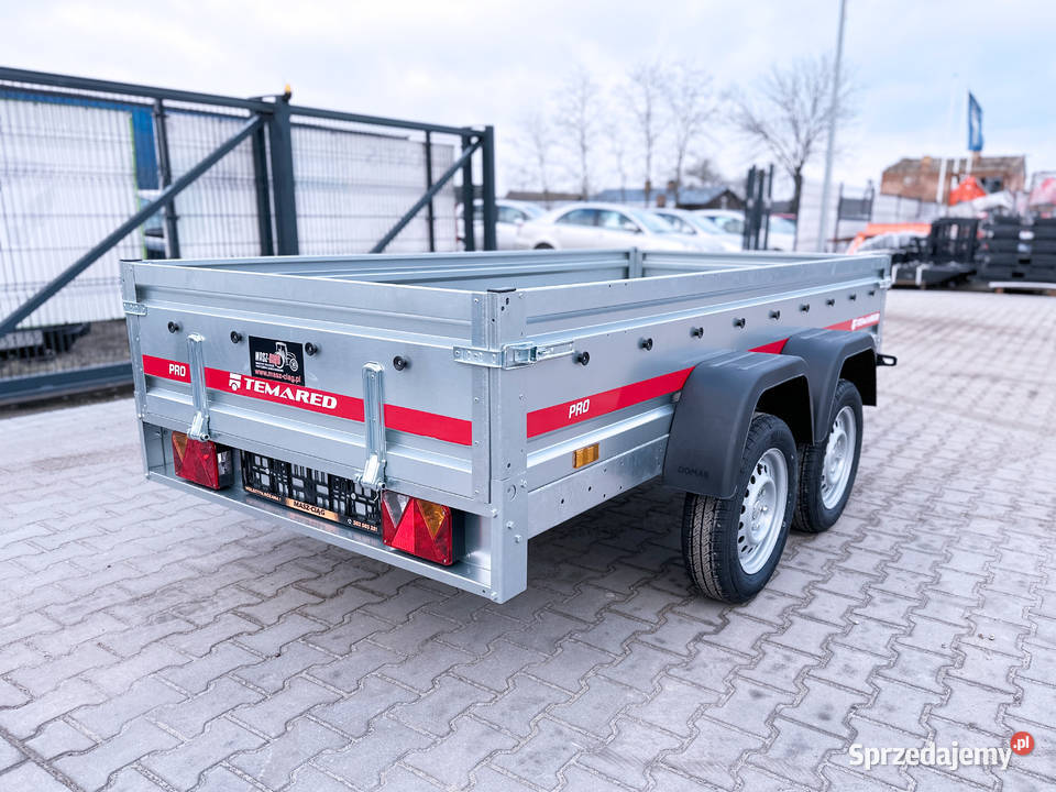 TEMARED 26122 PRO przyczepka samochodowa DMC 750 lubelskie Zamość