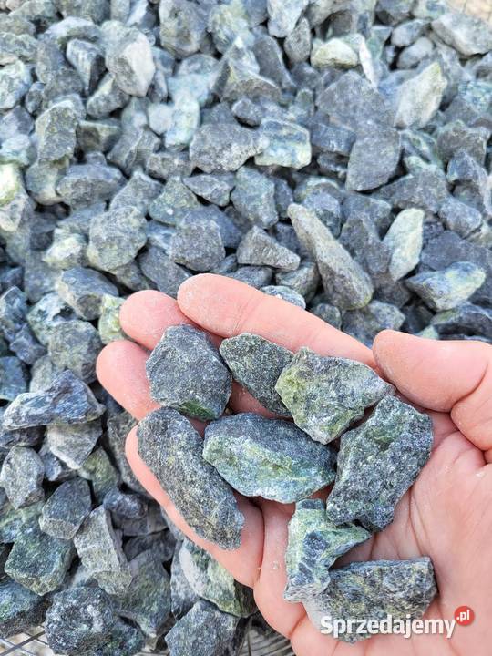 Grys GREEN GRAVEL serpentynit 1622 mm Kamienie Żwir i kamienie
