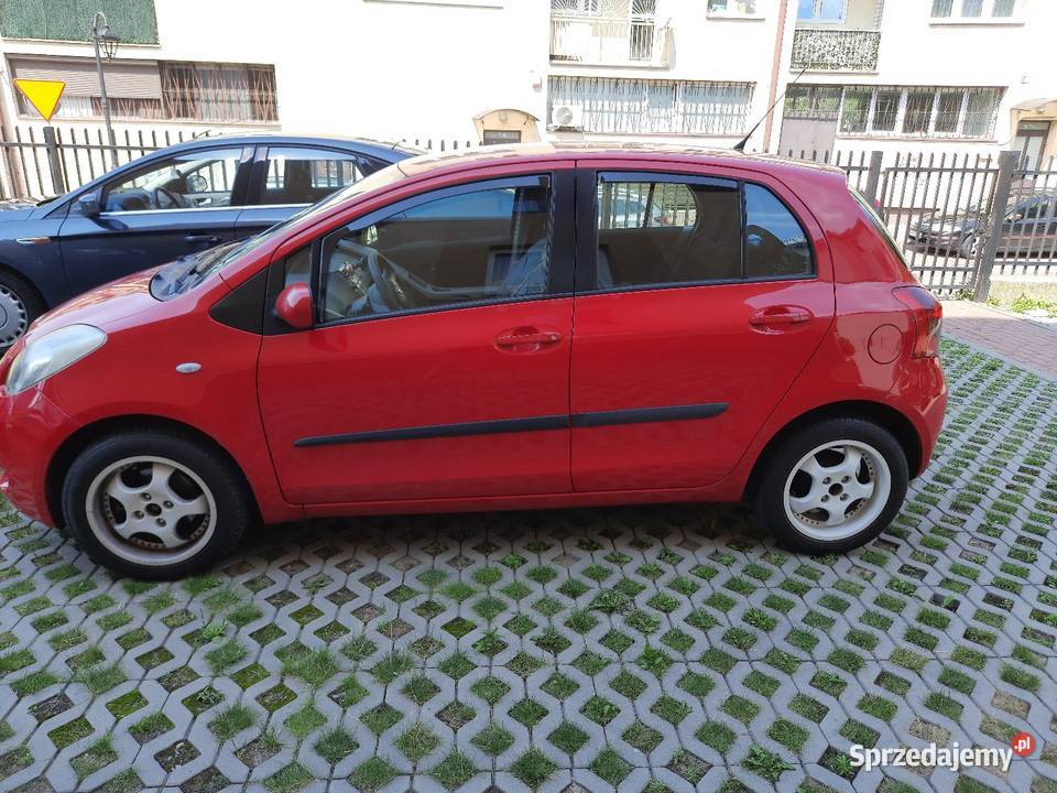 Toyota Yaris 13 benzyna czerwony mazowieckie Mińsk Mazowiecki sprzedam