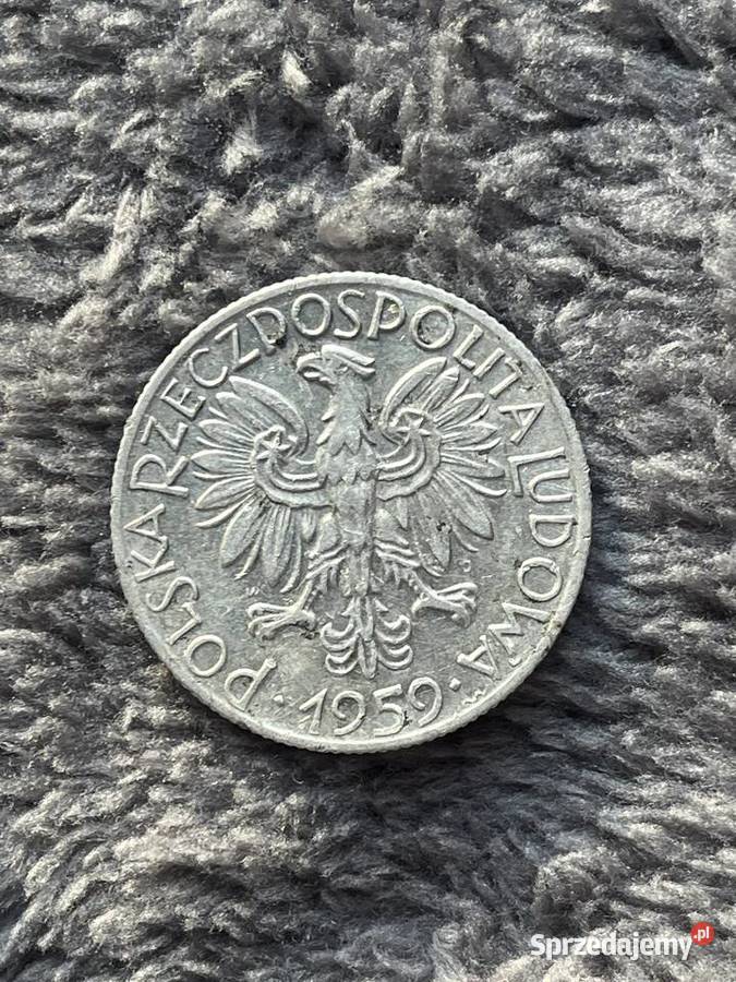 Moneta 5 z 1959 Budzów