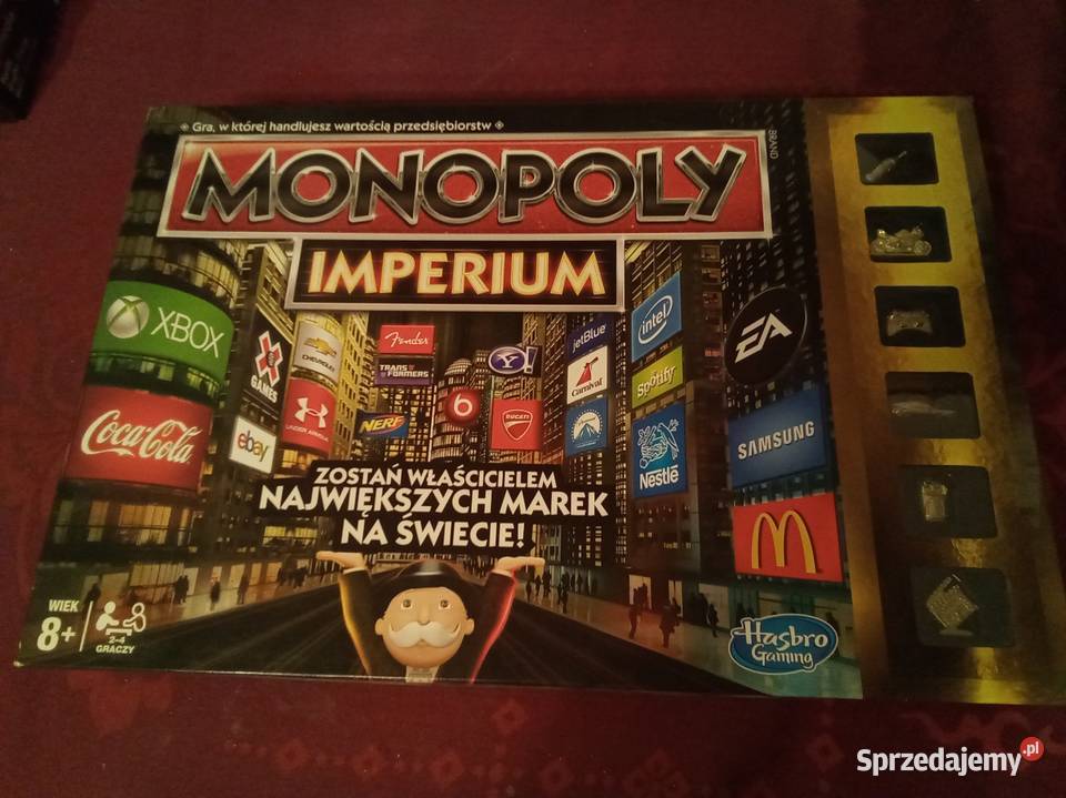 Monopoly imperium Coca cola McDonalds Warszawa