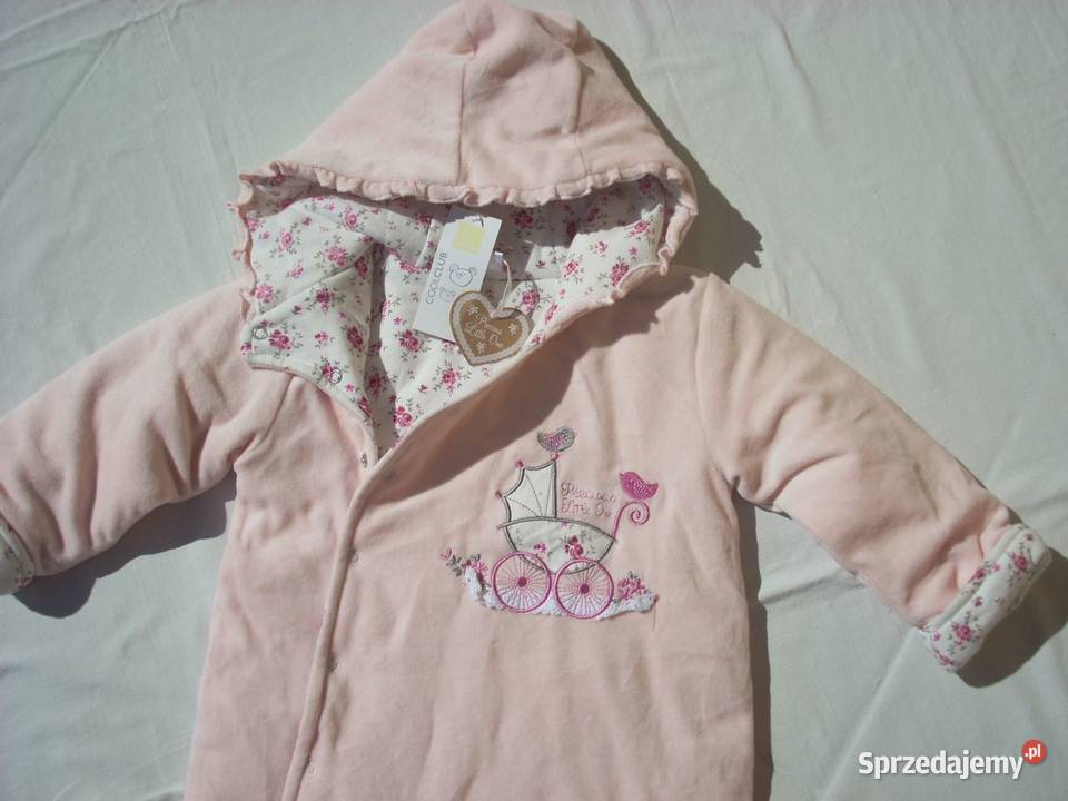 Ocieplony Pajac Kombinezon jesień Cool Club 80 Nowy Sącz