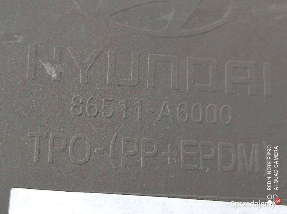 ZDERZAK PRZEDNI HYUNDAI I30 LIFT 1215R wielkopolskie Nowy Tomyśl