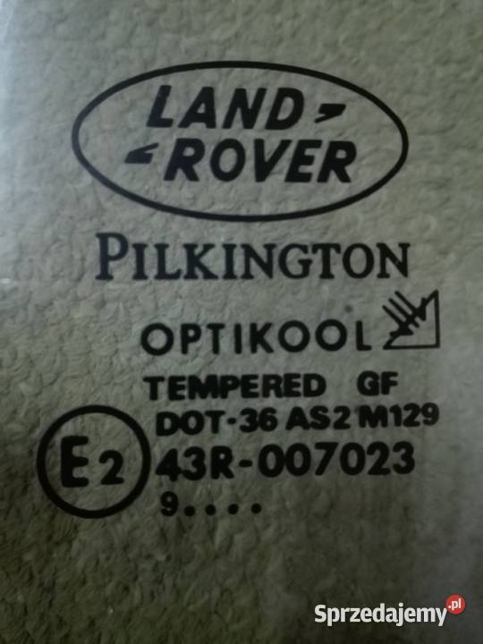 Szyba przednia lewa 5d land rover freelander szyby Części samochodowe