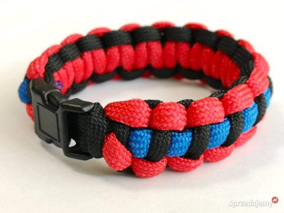 Bransoletka z paracordu splot Cobra