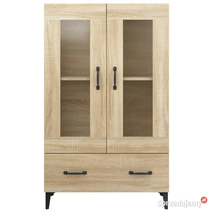 Wysoka szafka dąb sonoma 70x31x115 materiał Szafki Warszawa