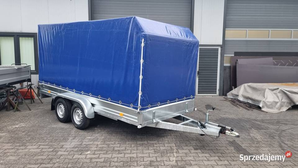 Przyczepka samochodowa 400x176 750 PRODUCENT burtowe Bytów