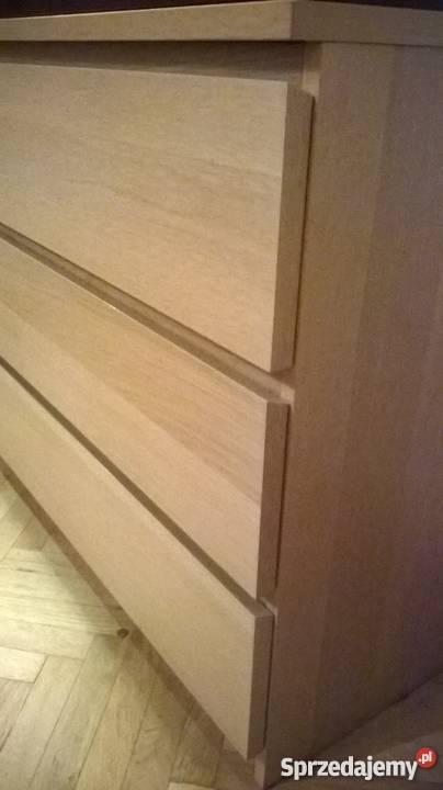 IKEA malm dąb bielony stan Lublin