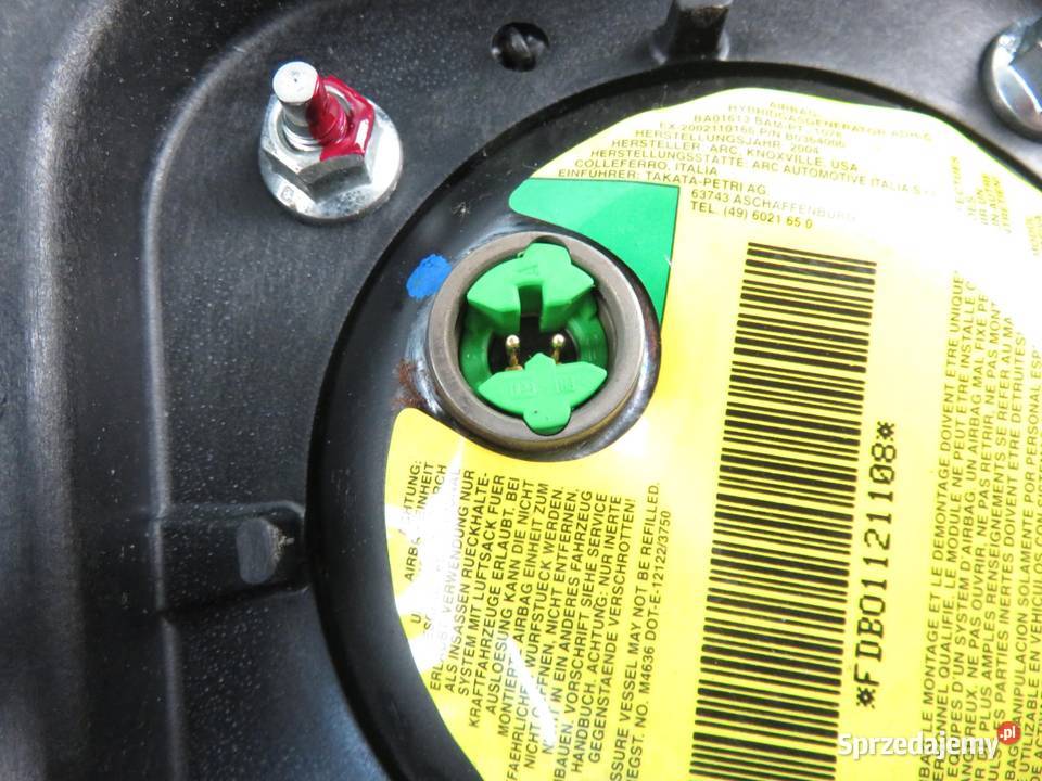 PODUSZKA KIEROWCY OPEL ASTRA H 13168455