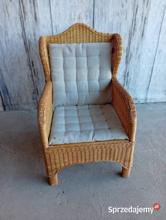 fotel rattanowy Uszak 386 Byczyna sprzedam