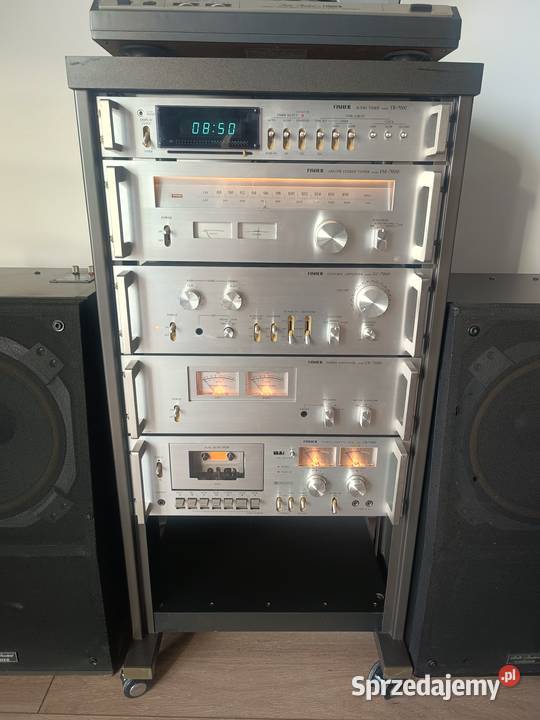 Vintage wieża Fisher 7000 stan idealny unikat Lubań