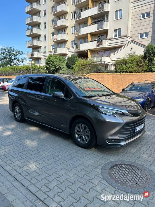 Toyota Sienna LE 25 Hybryda Automat 2500cm3 mazowieckie Warszawa