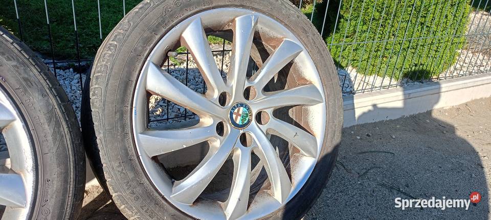 Felgi aluminiowe 5x110 r17 Alfa Romeo Giulietta Leszno sprzedam