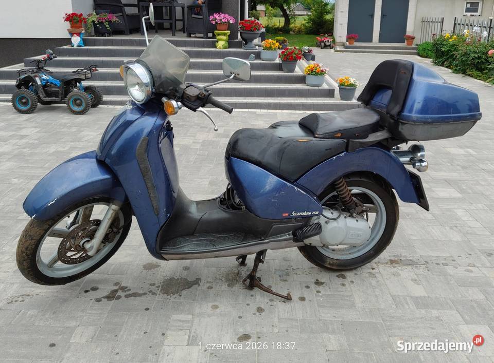 Aprilia z scarabeo 150 Dębina