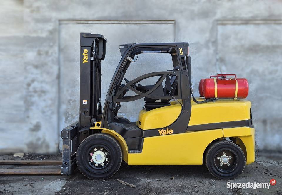 Yale 5500 2019r POZYCJONER wózek widłowy leasing Rybnik