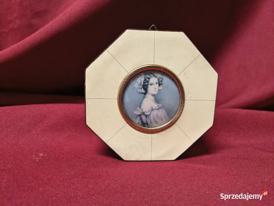 Antyczna miniatura portretowa Malarstwo