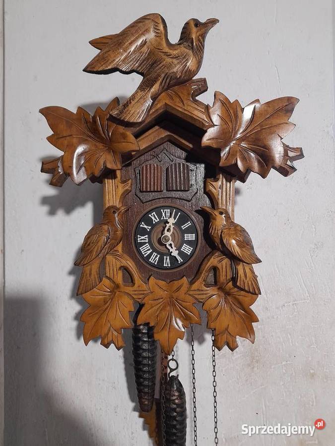 Kukułka z pozytywką zegar wiszący Rzeszów sprzedam