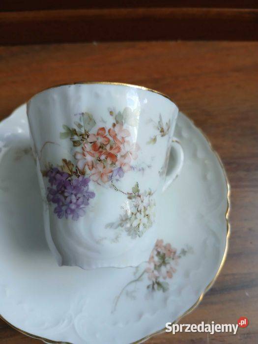Przedwojenny zestaw porcelany Jager wzór