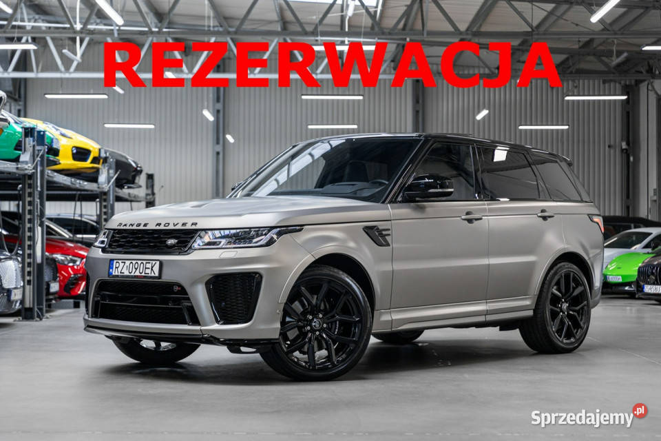 Land Rover Range Rover Sport SVR 50 V8 575 pełny VAT sprzedam