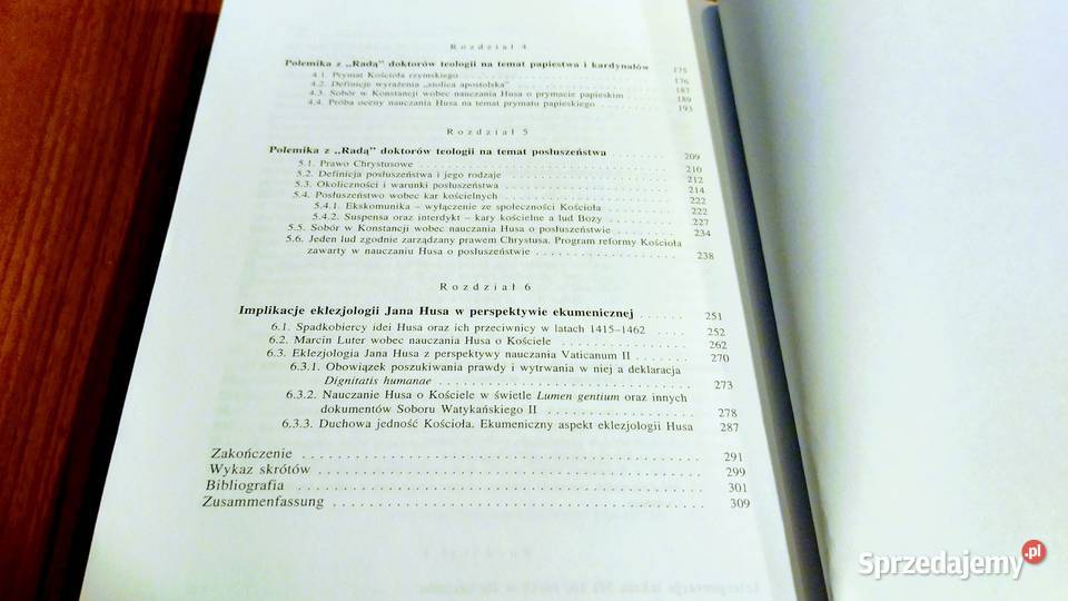 Aby lud był jeden Eklezjologia Jana Husa w religioznawstwo, nauki teologiczne Gdańsk sprzedam