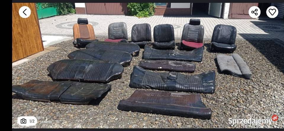 Fotele kanapy do fiat 126p 125p osobowe Pruchna