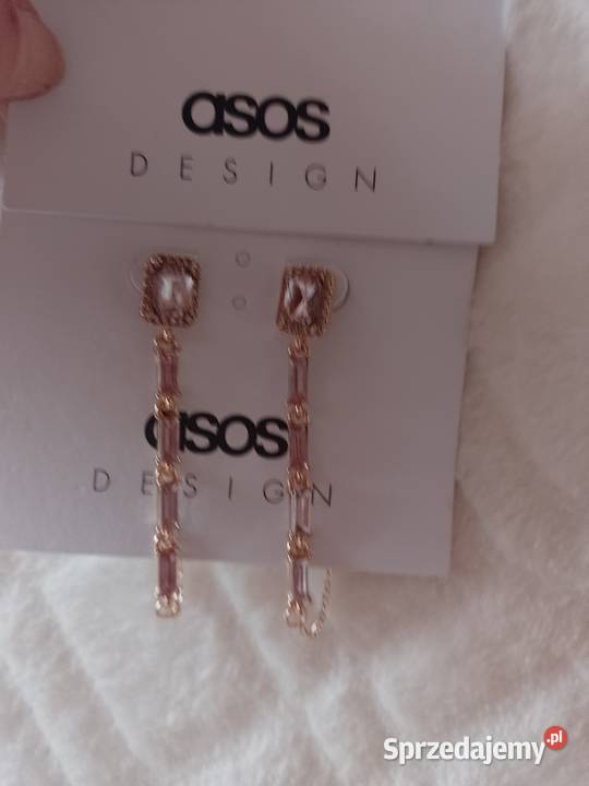 ASOS Długie Bogato zdobione kolczyki z Londynu Dla kobiet małopolskie