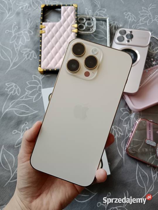 Iphone 14 pro 128 gb gold zloty bateria stan Jastrzębie-Zdrój