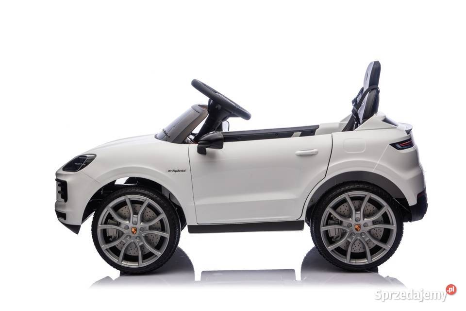Porsche Cayenne 12V Białe Auto Na Akumulator LED Łopuszno