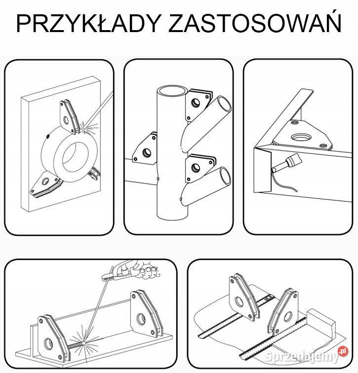 KĄTOWNIK MAGNETYCZNY SPAWALNICZY UCHWYT 34 VERKE Chmielnik sprzedam