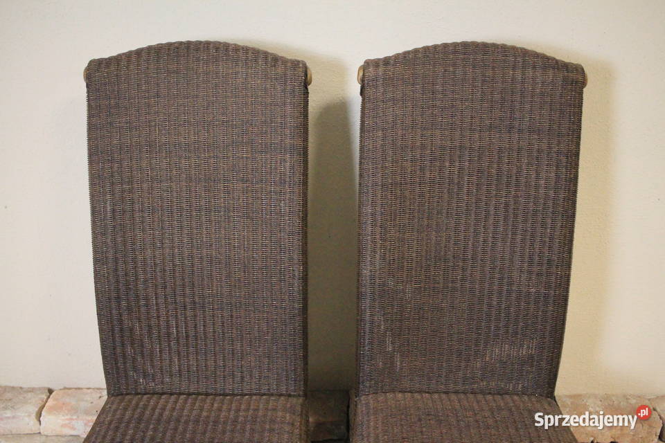 4 krzesła RATTAN Origineel Loom Furniture BV