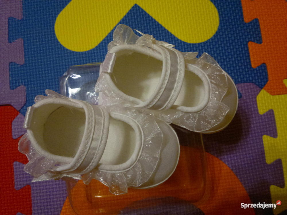 CHRISTOPHER buciki do chrztu 11 Dla niemowląt zachodniopomorskie Szczecin