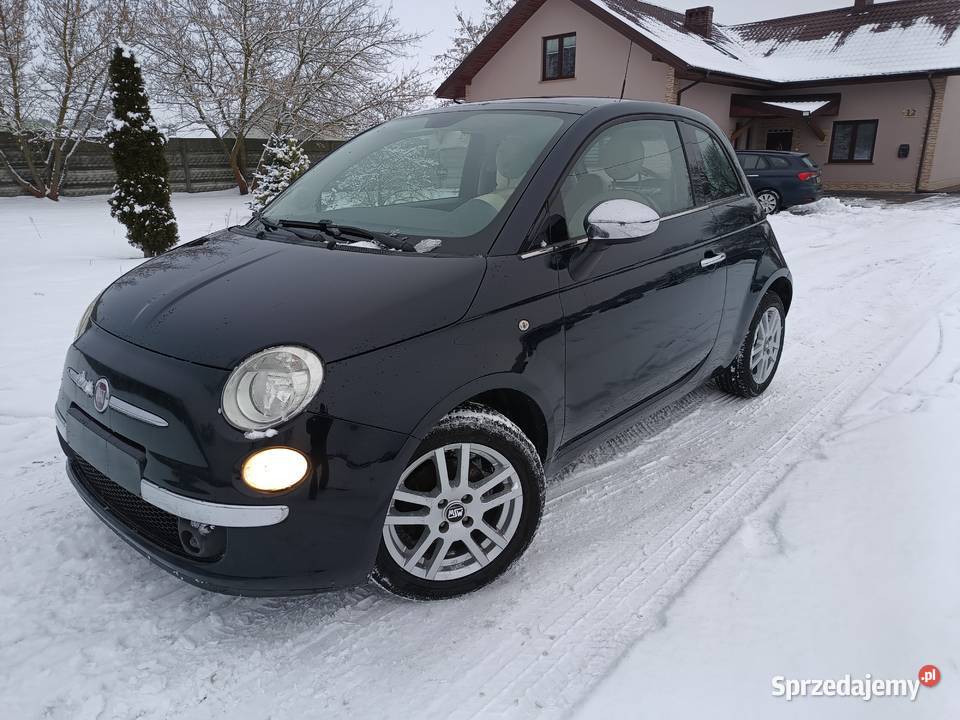 Fiat 500 turbo 900cc SZYBER DACH Podkonice Miejskie