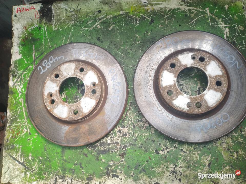 HYUNDAI TUCSON I 20CRDI tarcza hamulcowa przód świętokrzyskie Kielce