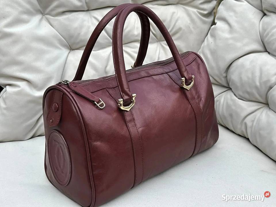 Cartier Boston Kuferek Vintage Stan Idealny żółty/złoty Warszawa