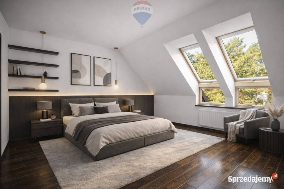 Pół bliżniaka na zamkniętym mini osiedlu 835m2