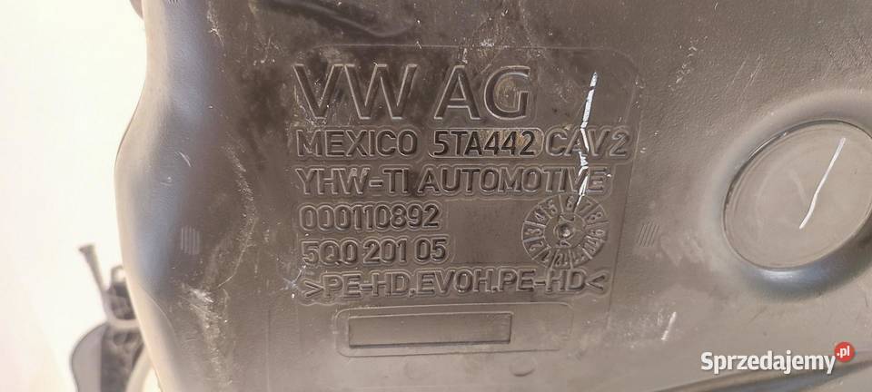 TIGUAN ALLSPACE ZBIORNIK PALIWA 15 TSI