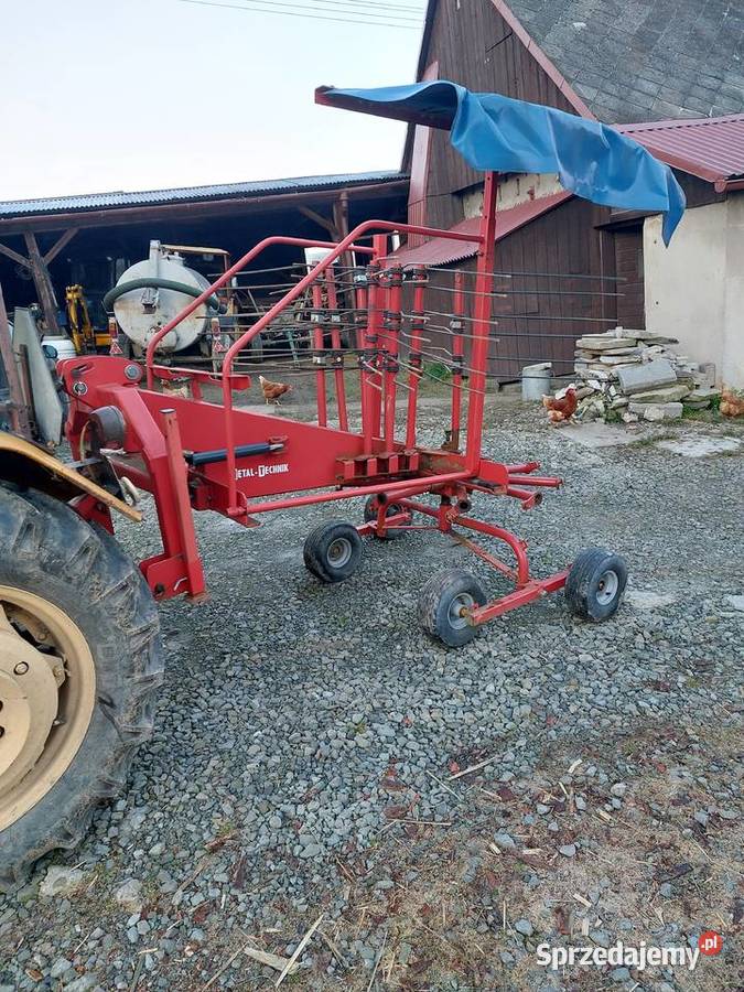 Zgrabiarka MetalTechnik nieuszkodzony Świnna